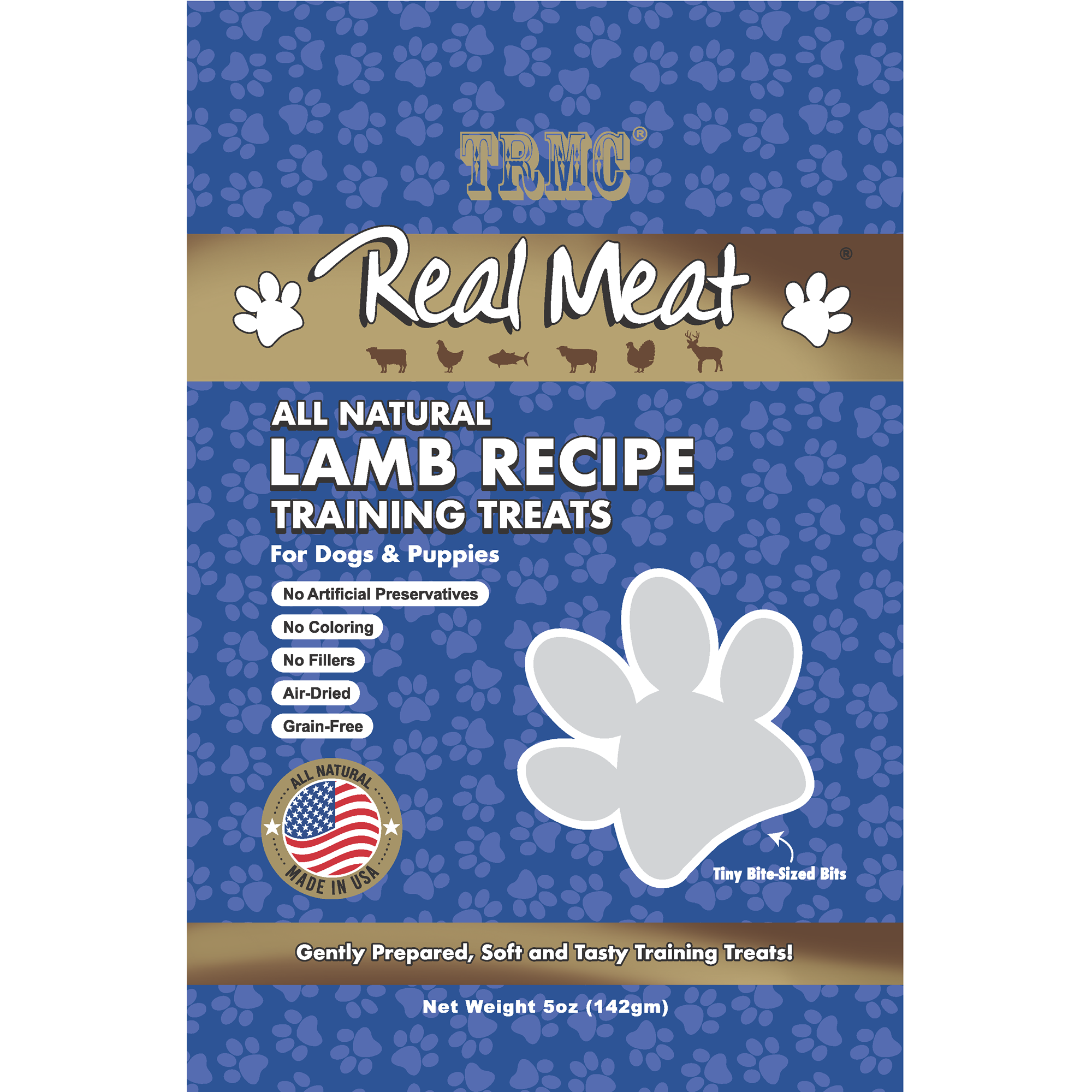 Real Meat Lamb Trainer 5oz Product Packaging Image
