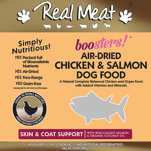 2lb Chicken Dog Food with Salmon Product Packaging Image