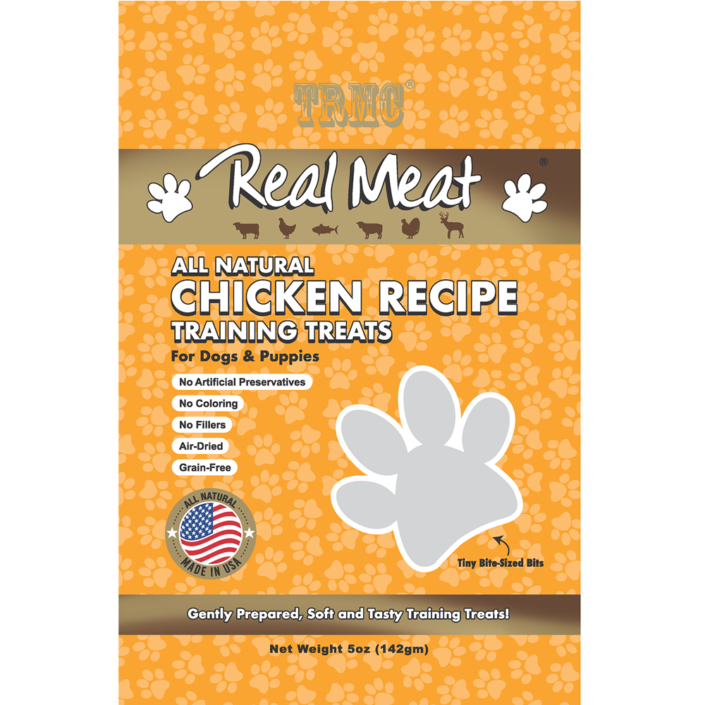Real Meat Chicken Trainer 5oz Product Packaging Image