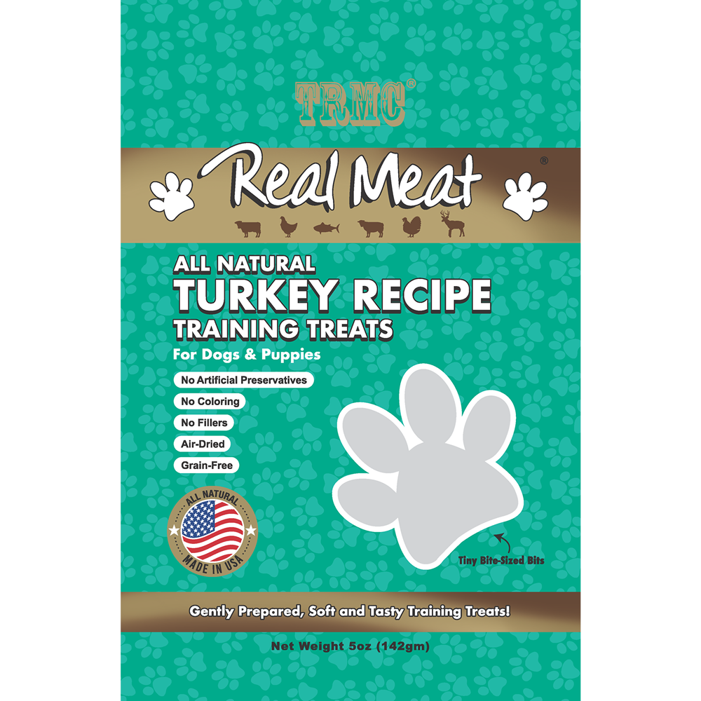 Real Meat Turkey Trainer 5oz Product Packaging Image